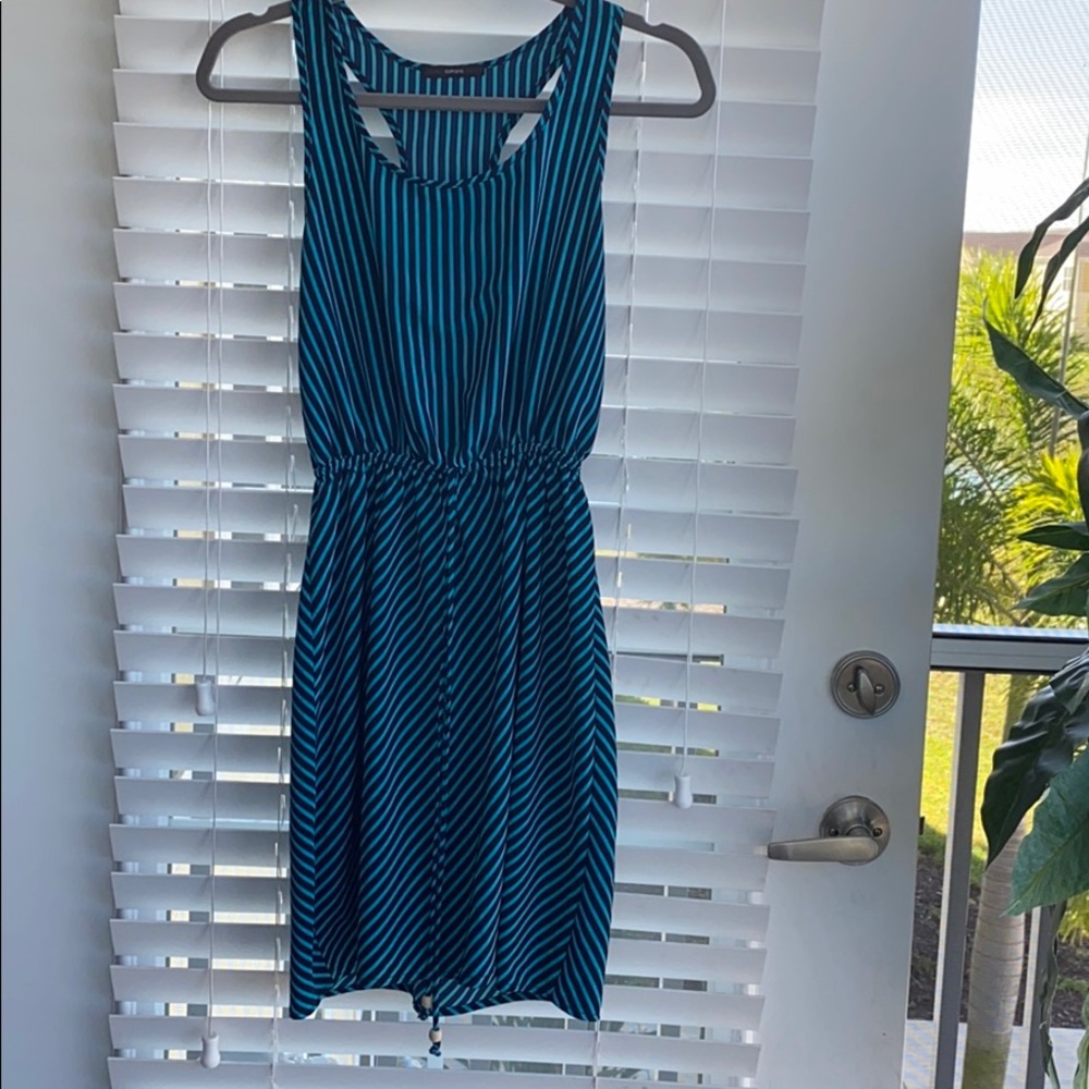 Super cute blue sun dress